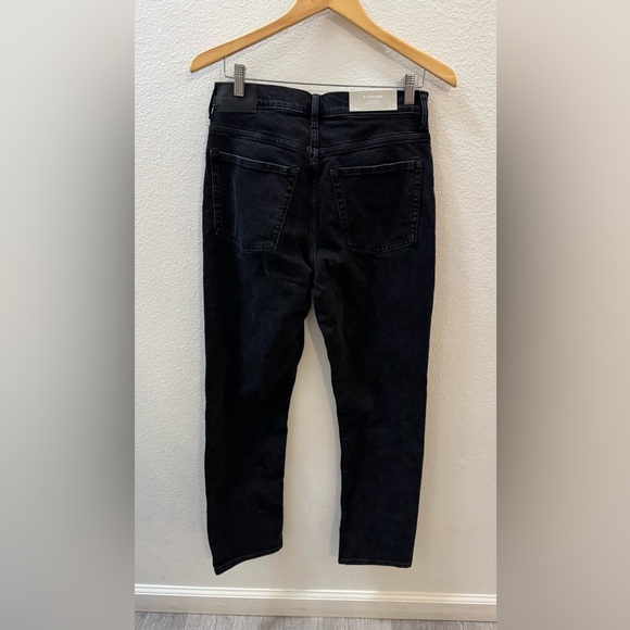 Everlane Black Straight Leg Jeans - Picture 4 of 5